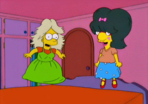 bart-millhouse-jumping-on-bed.gif